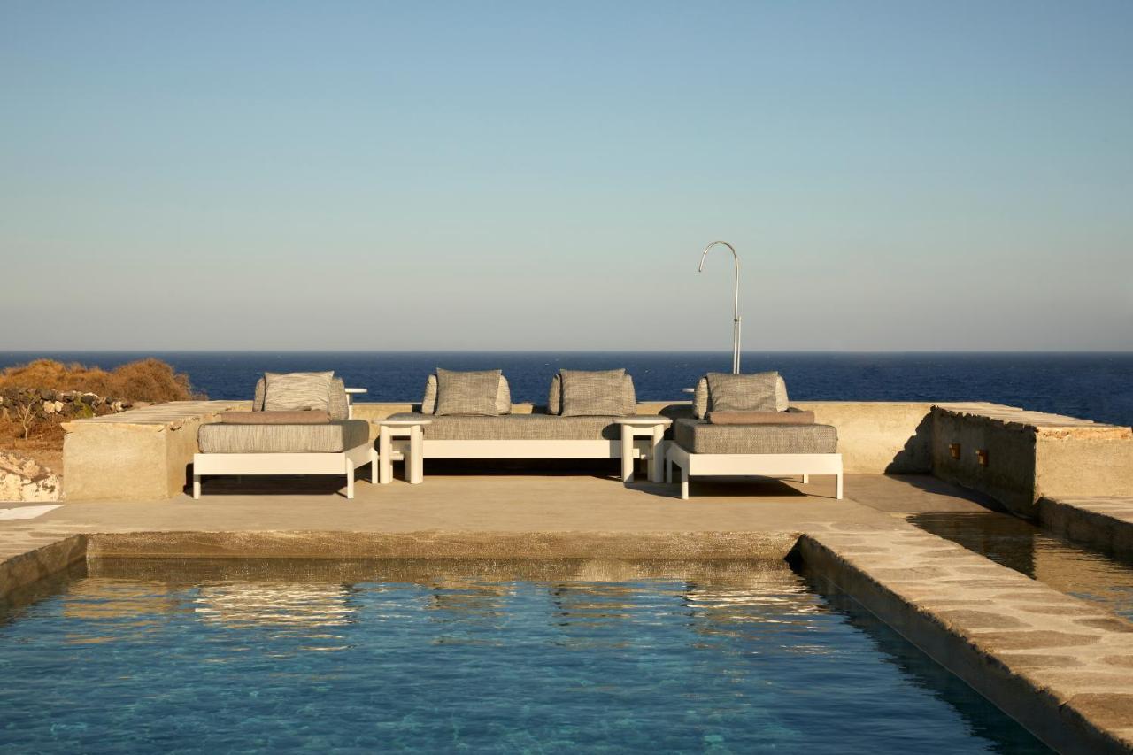 Santa Irini Retreat Hotell Thirasia Exteriör bild