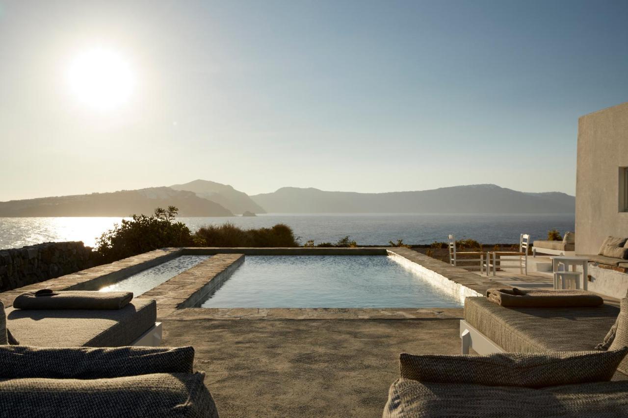 Santa Irini Retreat Hotell Thirasia Exteriör bild